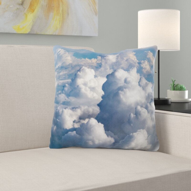 cloud throw pillow
