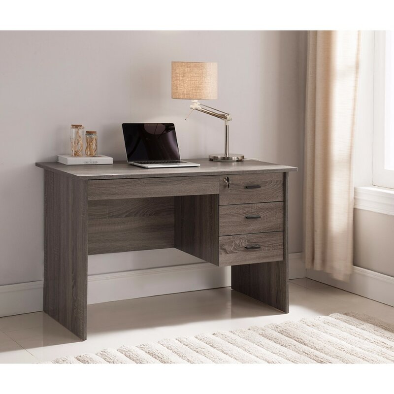 Foundry Select Burtch Executive Desk Reviews Wayfair