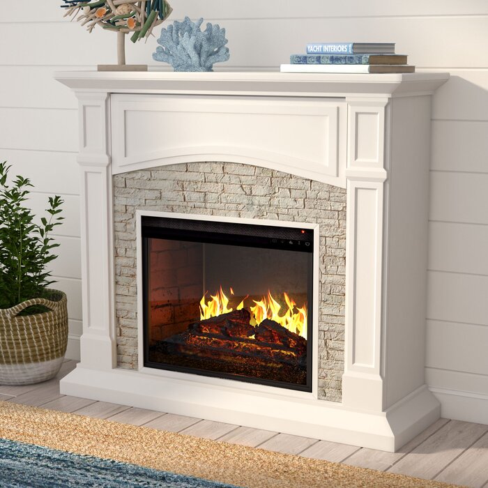 Kitsco Boyer Electric Fireplace Reviews Wayfair