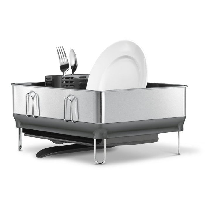 Simplehuman Stainless Steel Countertop Dish Rack Reviews