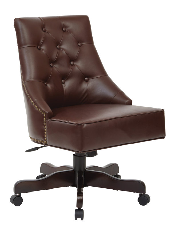 Inspired By Bett Rebecca Tufted Mid Back Fabric Desk Chair Rebecca Tufted Mid Back Fabric Desk Chair