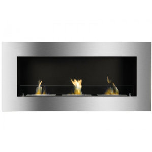 Optimum Wall Mount Ethanol Fireplace b..