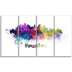 Gallery Wrapped Canvas Houston Wall Art You Ll Love In 2020 Wayfair