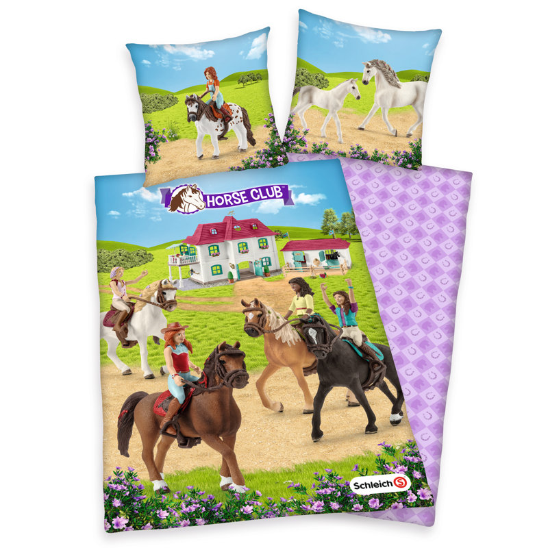 Herding Heimtextil Schleich Horse Club Duvet Cover Set