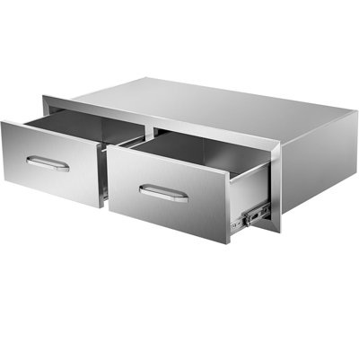 Outdoor Kitchen Drawer 30" W Drop-In Drawer