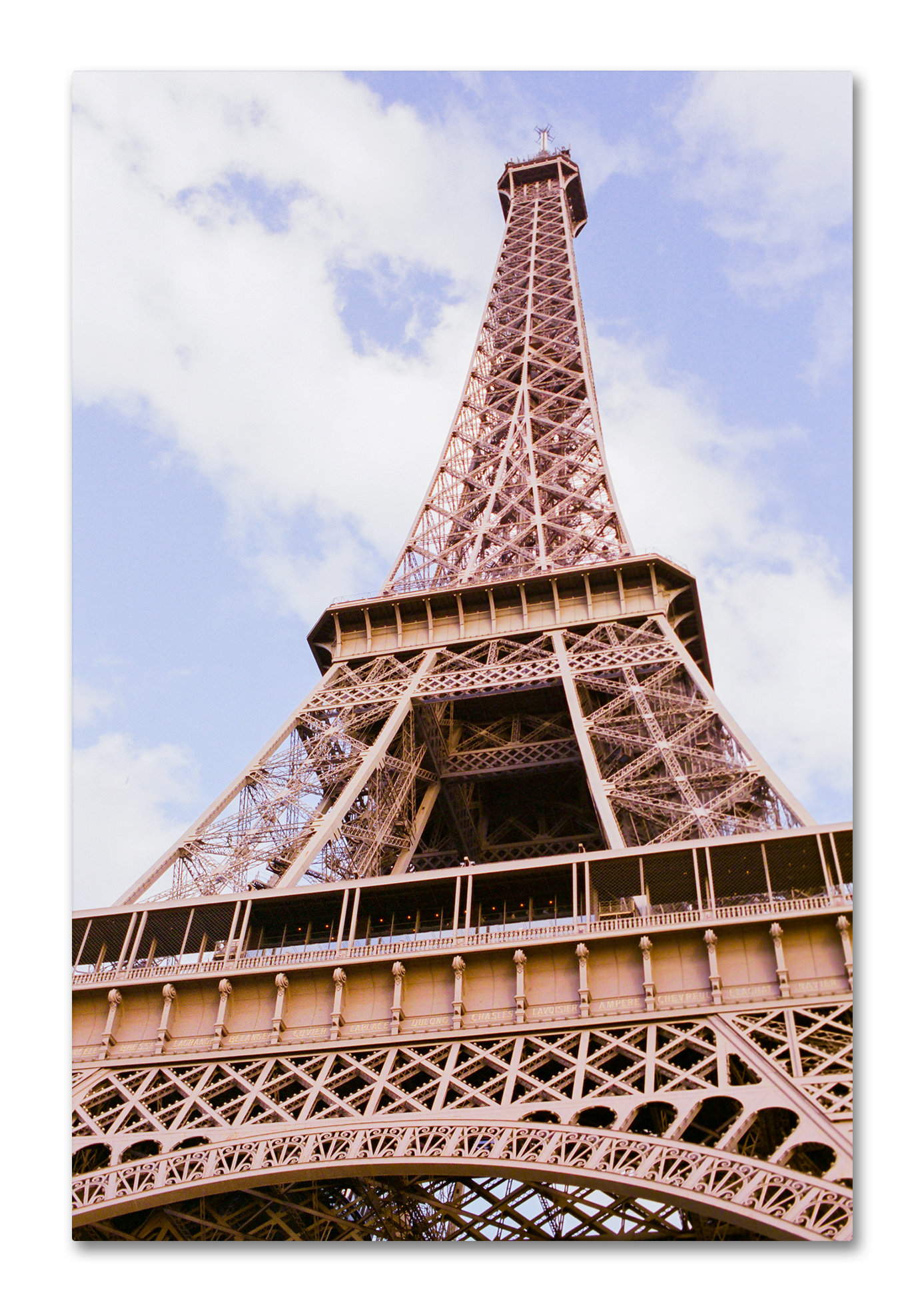 eiffel tower clay model