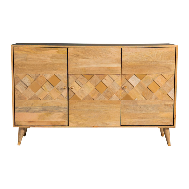 Mistana™ Ivan 56'' Wide Mango Solid Wood Sideboard | Wayfair