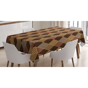 Dining Room Kitchen Rectangular Runner Sixties and Seventies Style Geometric Round Shaped Design with Warm Colors Print Orange Cream 16 X 72 Ambesonne Retro Table Runner 