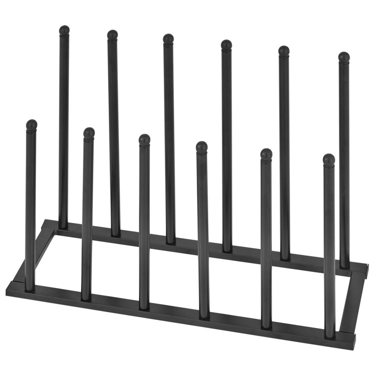 6 pair boot rack