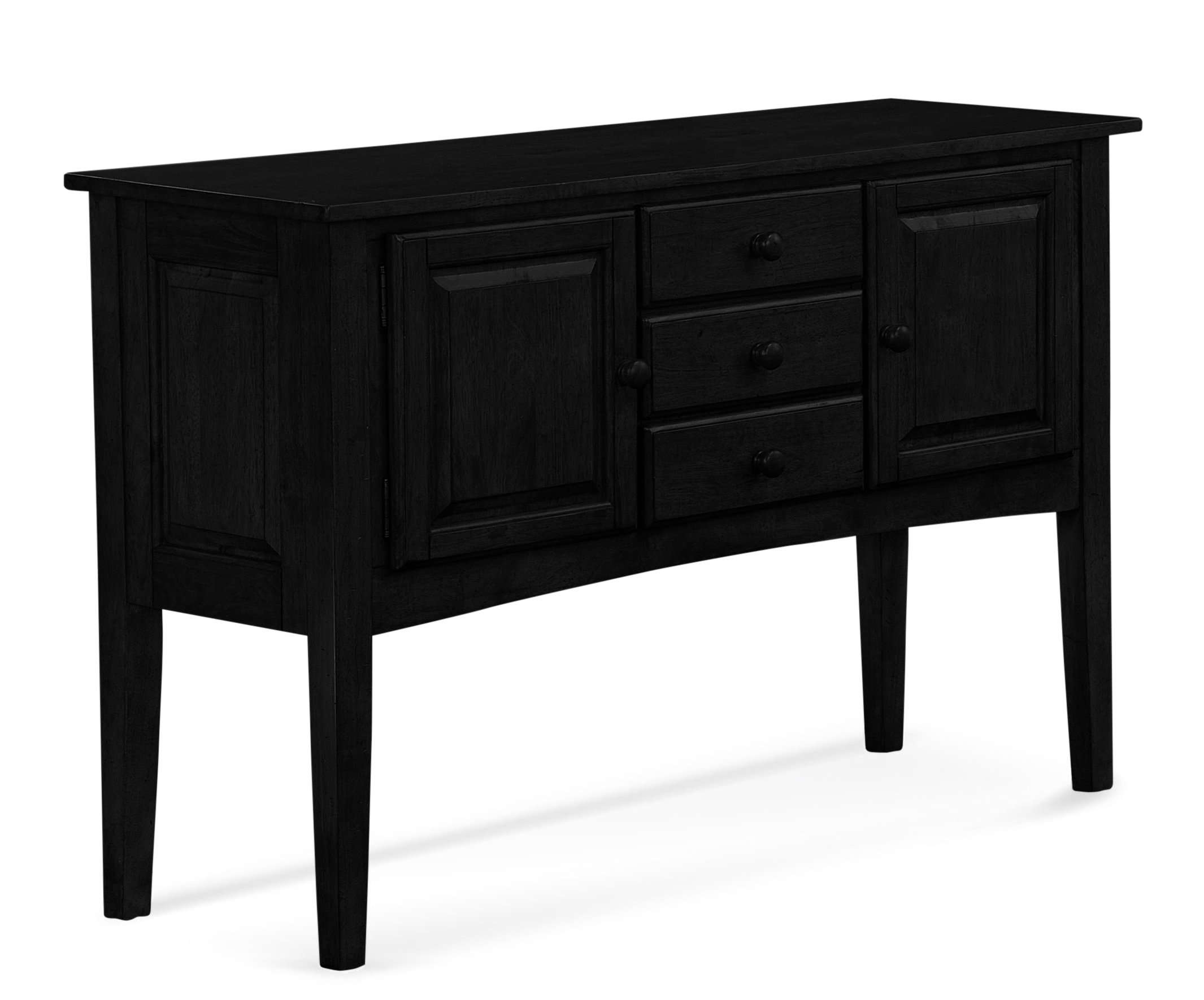 Braxton Culler Hues 52.25" Wide 3 Drawer Solid Wood Buffet Table Wayfair