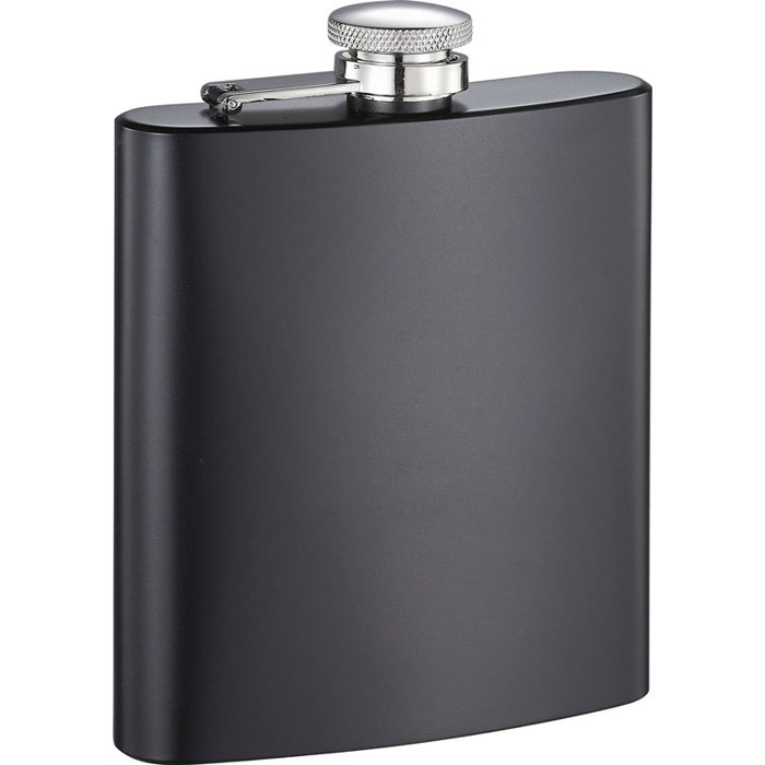 8 oz Visol Britney X Hot Pink Liquor Flask Silver