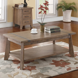 Crane Crayon Rectangular Coffee Table with Magazine Rack