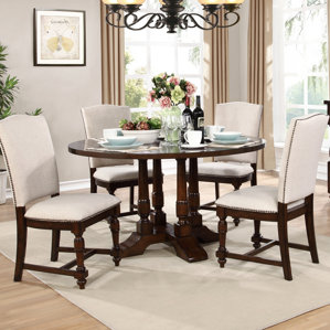 Dakota 5 Piece Dining Set by BestMaste..