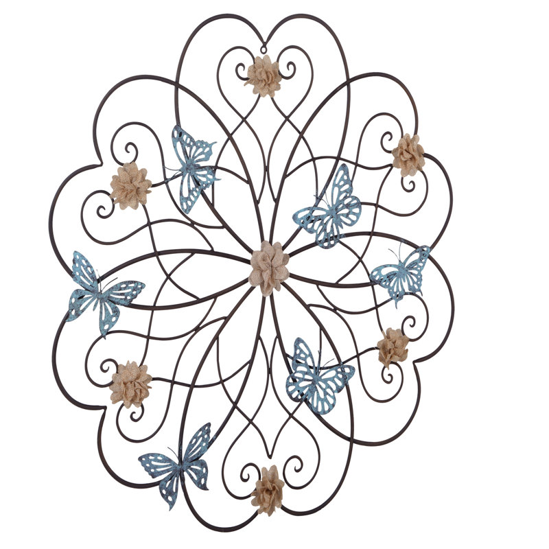 Ophelia Co Contemporary Metal Flower Wall Decor Reviews Wayfair