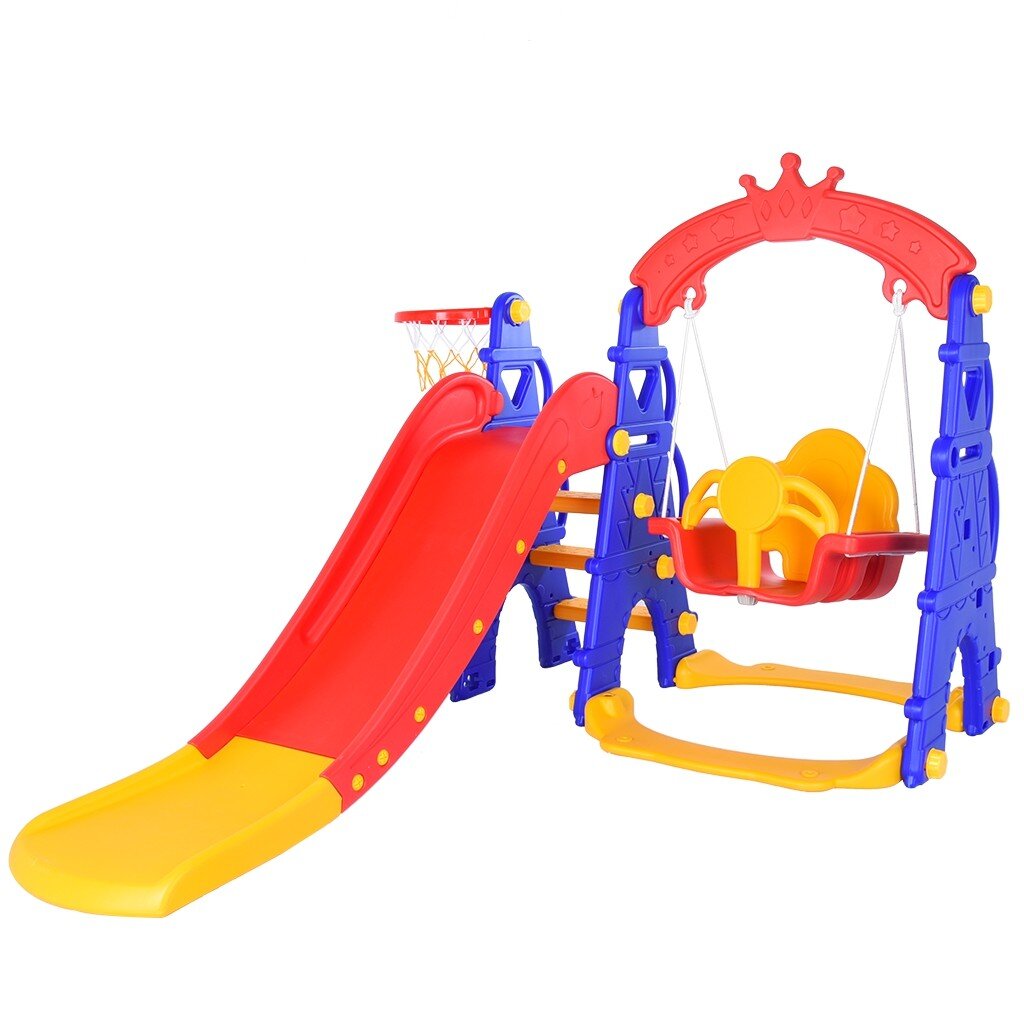 Denetytres Toddler Mountaineering And Swing Set Suitable For Indoor And Backyard Baskets Wayfair