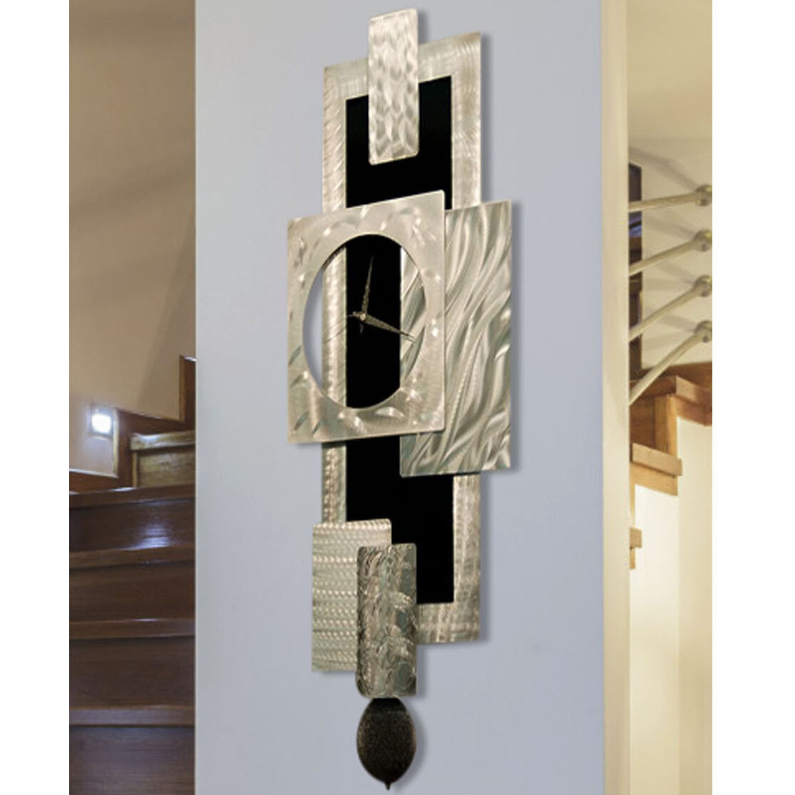 titan wall clocks with pendulum