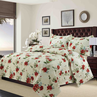 Oversized King Quilts Wayfair Shaffer Solid Or Printed Oversized Quilt Set
