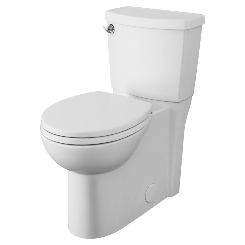 American Standard Cadet 1 28 Gpf Water Efficient Round Two Piece Toilet Seat Included Reviews Wayfair
