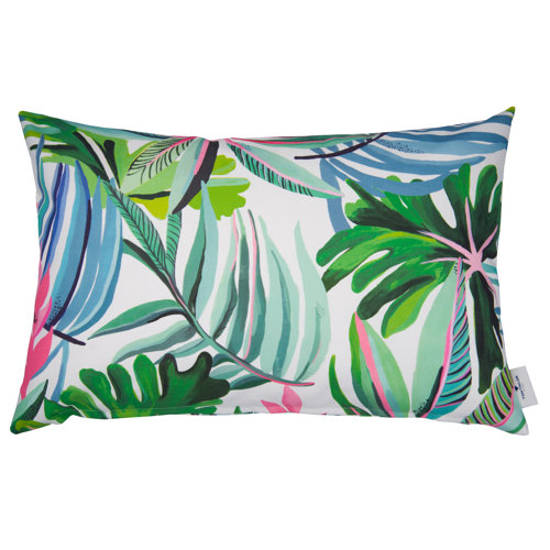 Tom Tailor Kussenovertrek Paradise Leaves met mooie bladprint (1 stuk)