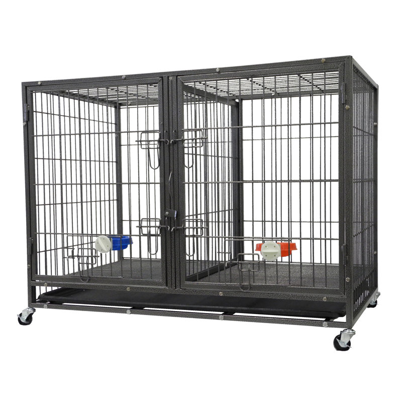 double stack dog crates