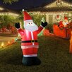 Santa  Claus  inflatable  decoration 