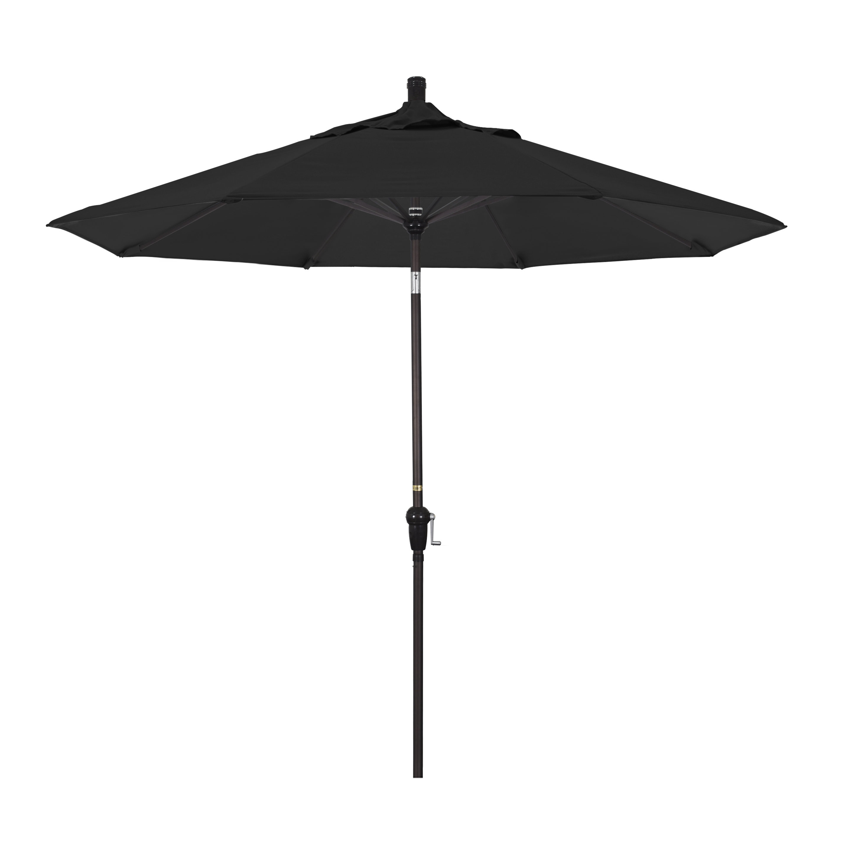 black half umbrella
