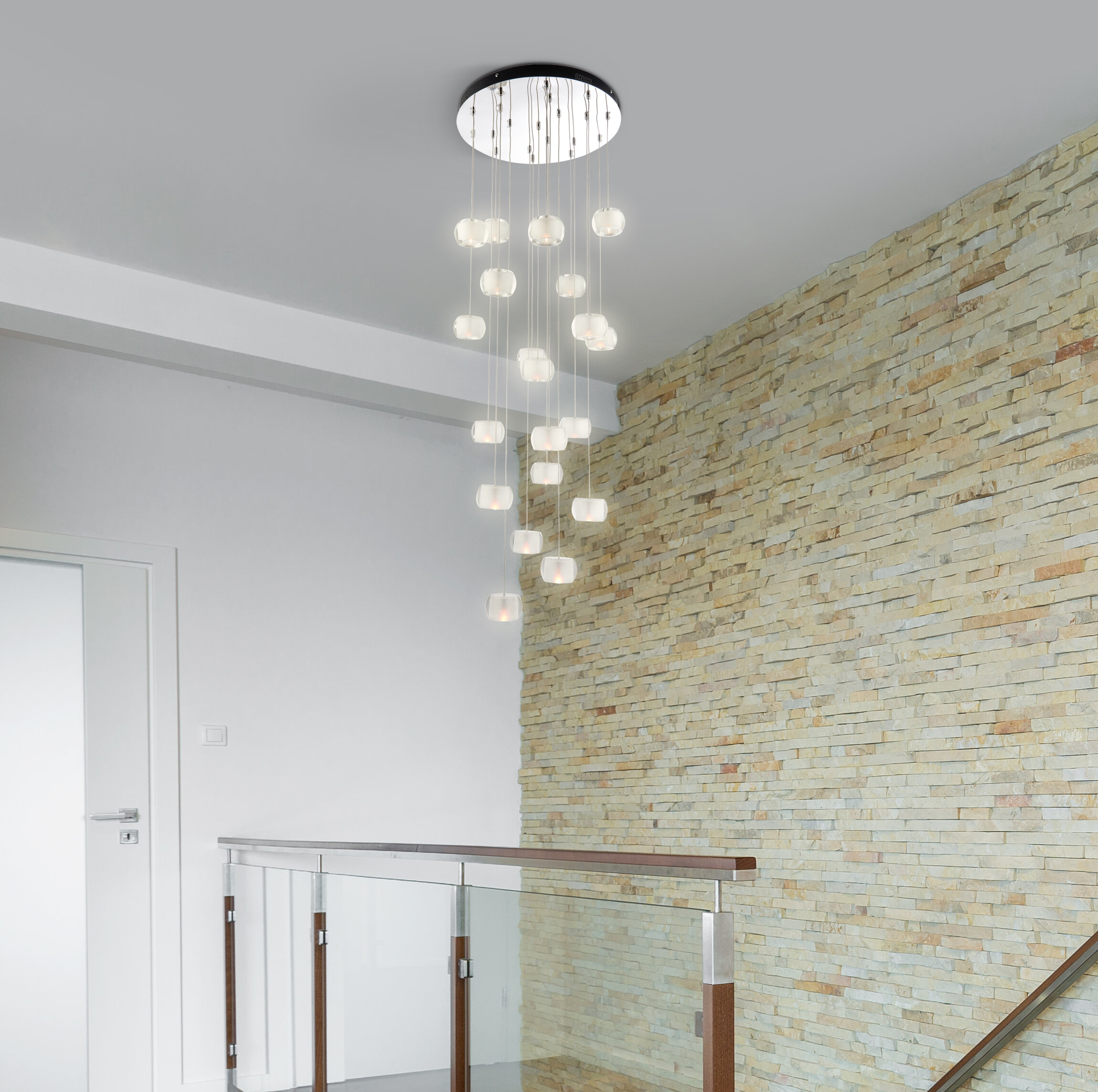 Endon Lighting Seymour 20 Light Cluster Pendant Wayfaircouk