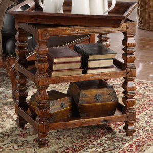 Coffee Table with Tray Top by Eastern Legends