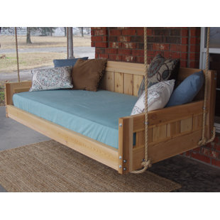 Reviews Longview Hanging Daybed Rope Porch Swing By Millwood