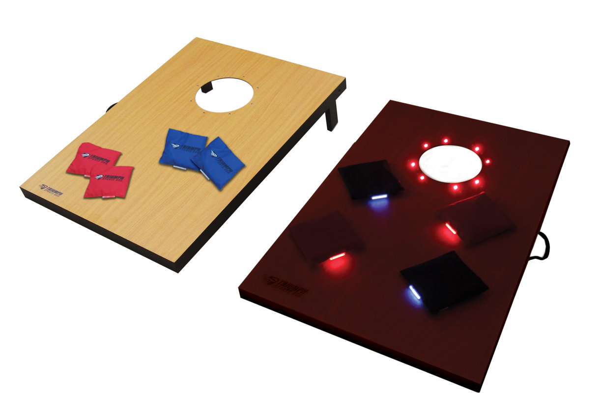 Triumph Sports USA Advanced LED Tournament Bean Bag Toss & Reviews