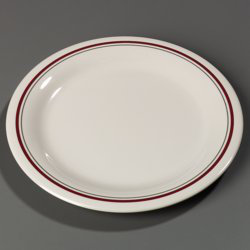 Carlisle Food Service Products Durus 9 Melamine Narrow Rim Salad Plate Wayfair