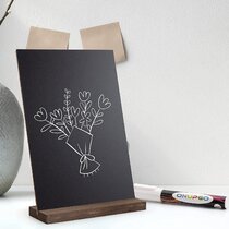 5 Sets Chalkboard Signs Tabletop Memo Sign for Party Restaurant Wedding