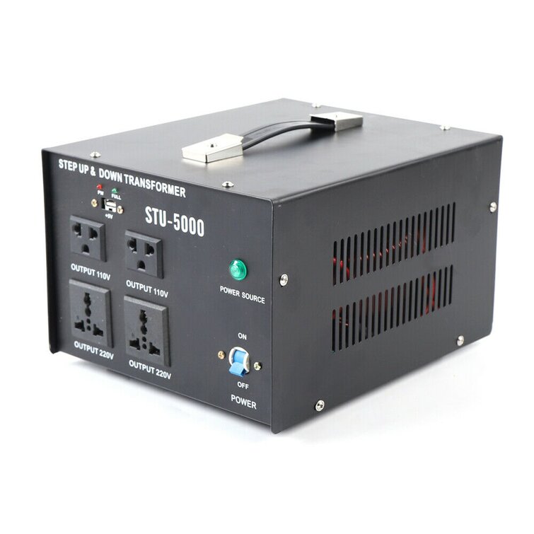 ST-5000W Watt Voltage Transformer Up/Down 110V to 220 Volt Converter USA