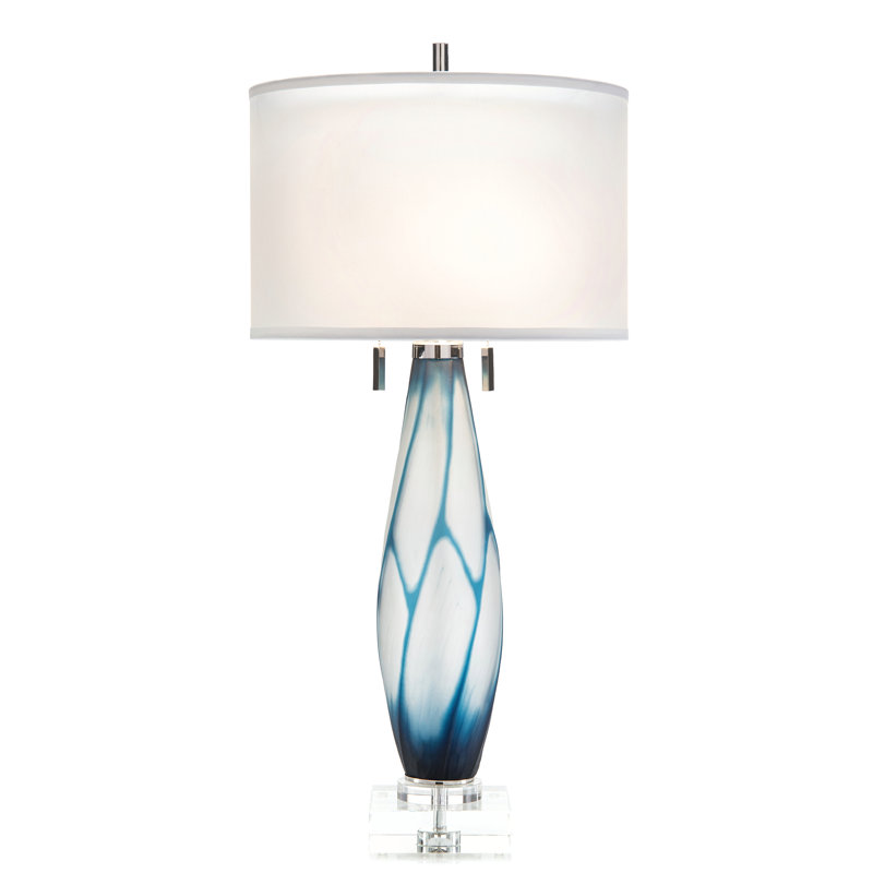 wayfair blue table lamps
