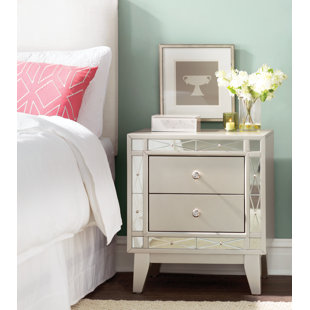 Rolling Nightstand Wayfair