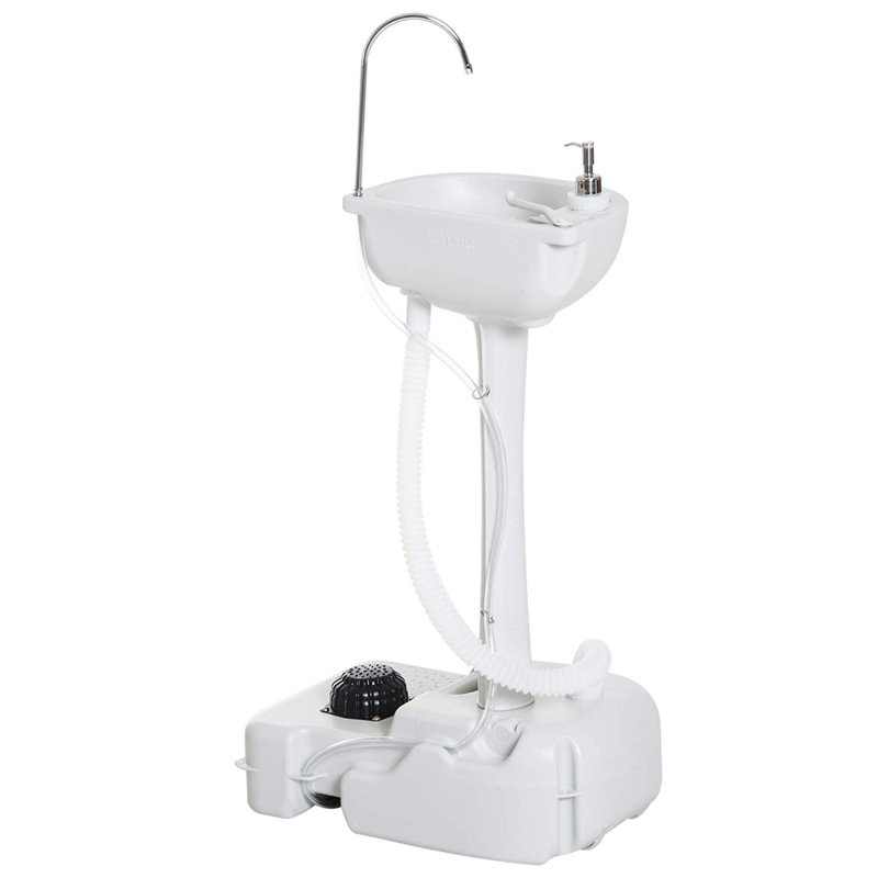 Outsunny Portable Kitchen Camping Bathroom Hand Wash ...