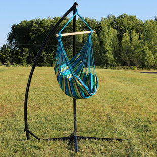 Go to store & view more images Bay Isle Home Sippel Durable Chair Hammock with Stand