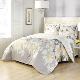 Go to store & view more images Andover Mills Coggins 3 Piece Reversible Comforter Set