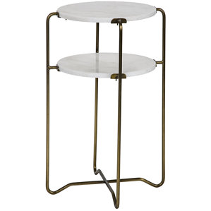Noir Plato End Table Noir Plato End Table