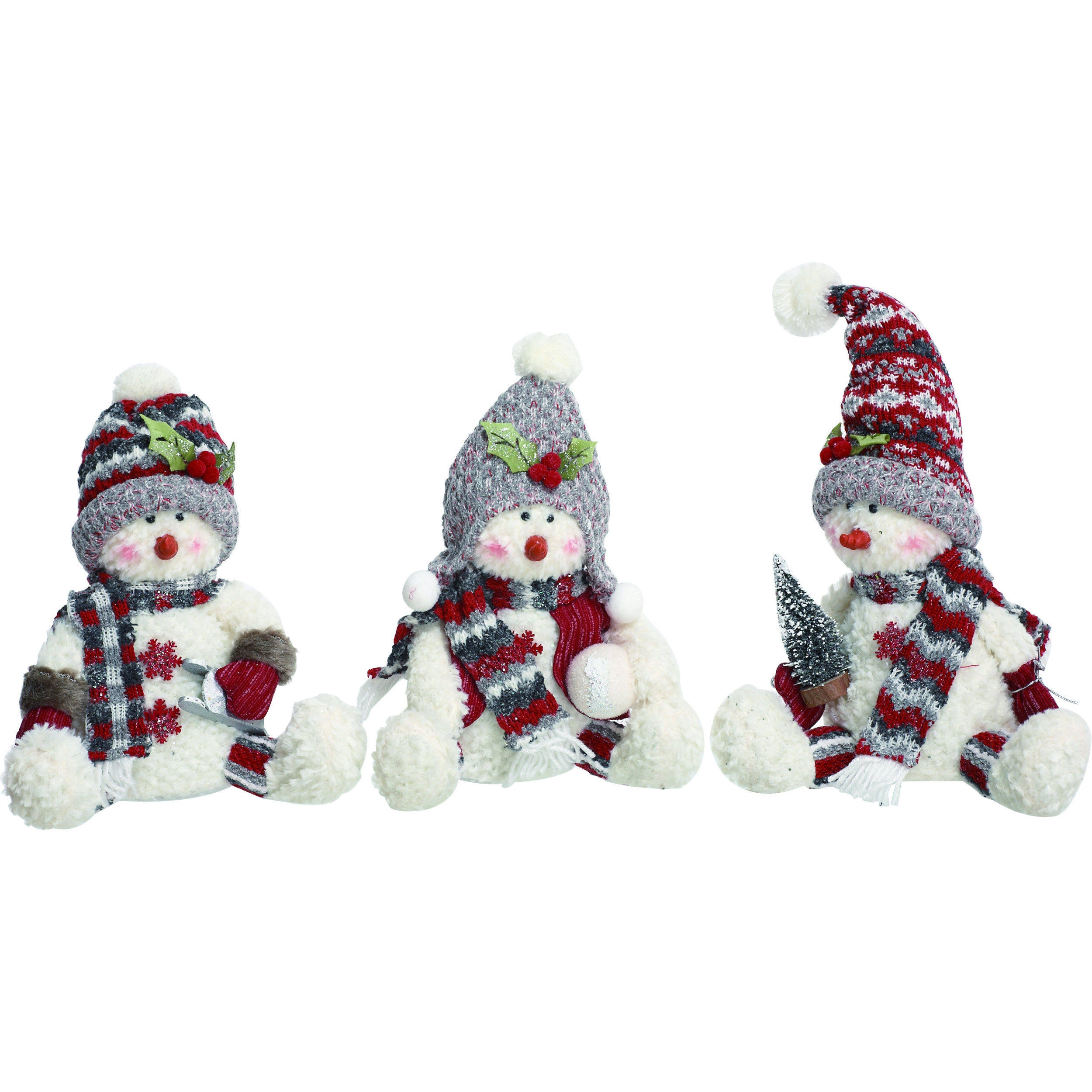 stuffed christmas snowman