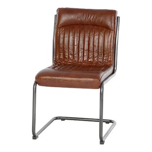 Genuine Leather Dining Chairs You Ll Love Wayfair Co Uk