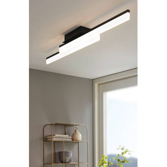 Orren Ellis Leeroy 1 Light 17 Unique Statement Drum Led Flush Mount Wayfair
