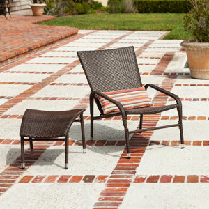 Ariel Lounge Chair with Ottoman
