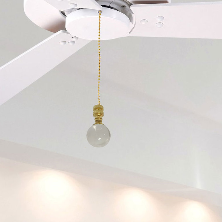 Royaldesigns Clear Crystal Finial Ceiling Fan Pull Chain Wayfair