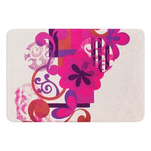 Lilac by Louise Machado Bath Mat