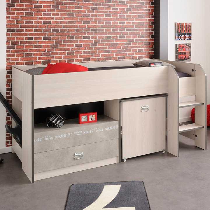 mid sleeper with drawers