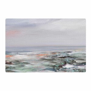 Iris Lehnhardt Coastal Scenery Abstract Pastel Area Rug