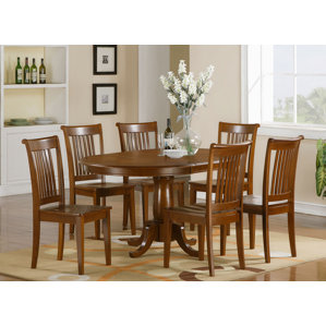 Portland 7 Piece Dining Set by East West Furniture