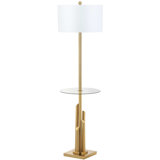 duo side table floor lamp