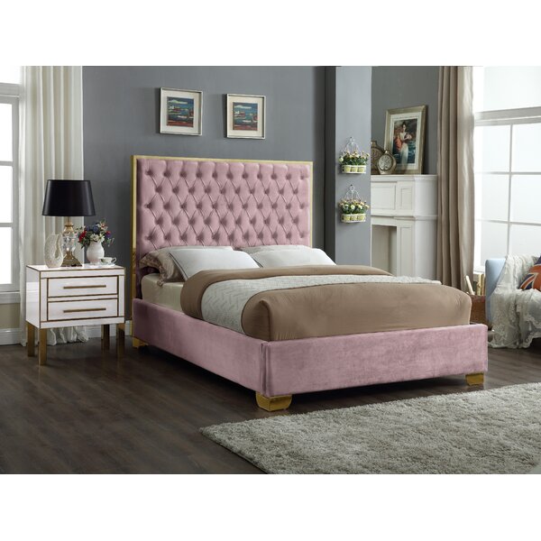 Everly Quinn Spadaro Upholstered Platform Bed